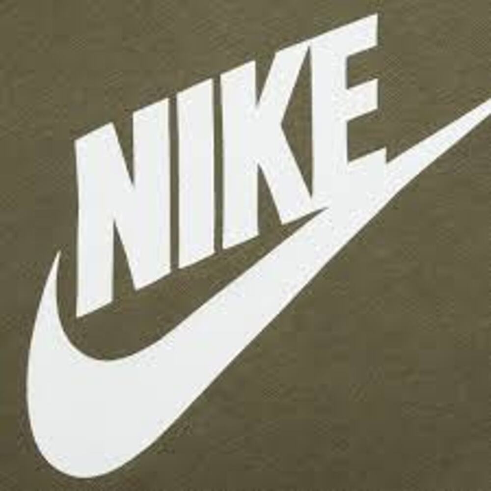 NEW Nike NSW Essential Cropped Hoodie Olive Green XL Women's CJ6327-222 - Picture 4 of 8